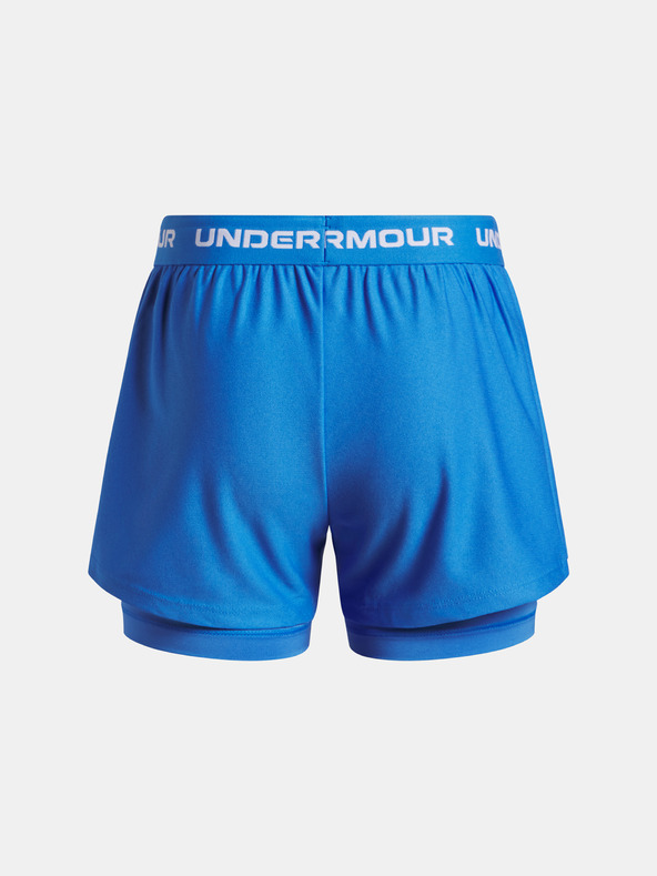 Under Armour Mädchen Shorts Under Armour UA Tech Play Up 2n1 Short-BLU