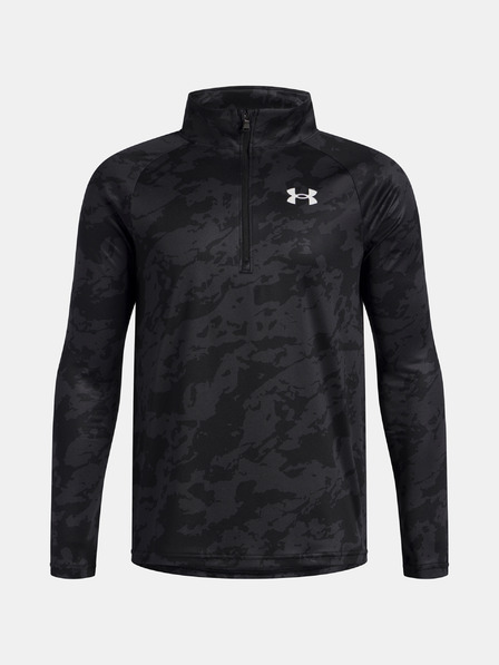 Under Armour Jungen T-Shirt Under Armour UA Tech 2.0 1/2 Zip-BLK