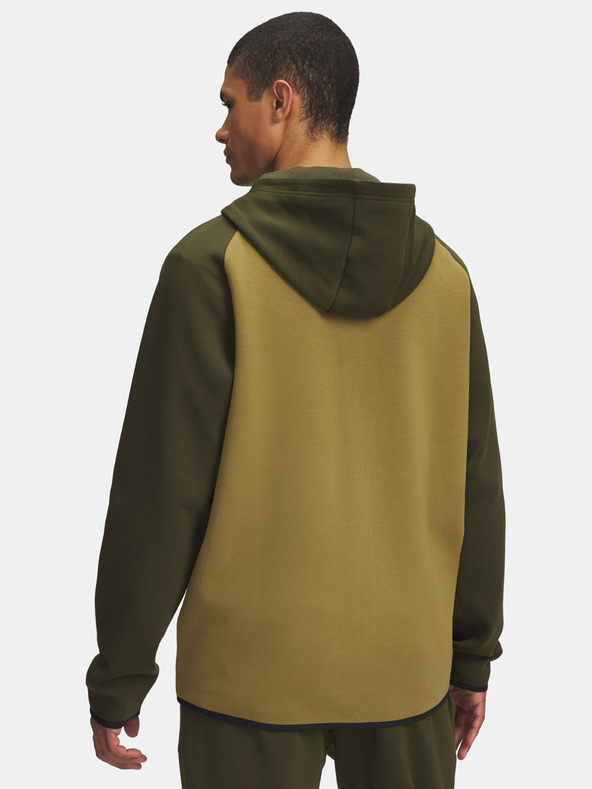 Under Armour Herren Sweatshirt Under Armour UA Unstoppable Flc FZ HD EU-GRN