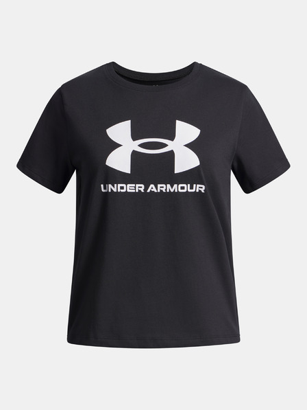 Under Armour Mädchen T-Shirt Under Armour UA BIG LOGO SS-BLK