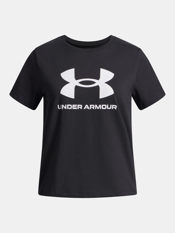 Under Armour Mädchen T-Shirt Under Armour UA BIG LOGO SS-BLK