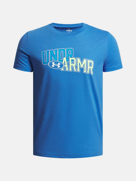 Under Armour Jungen T-Shirt Under Armour UA OVERLAY WM SS-BLU