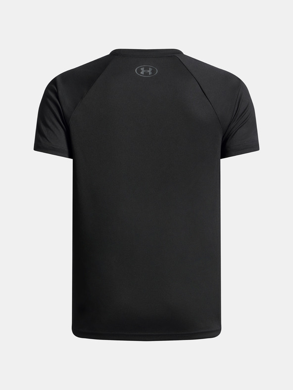 Under Armour Jungen T-Shirt Under Armour UA Tech Split Wordmark SS-BLK