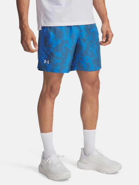 Under Armour Herren-Shorts Under Armour UA LAUNCH 7" PRINT SHORTS-BLU