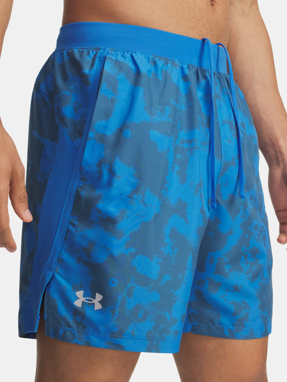 Under Armour Herren-Shorts Under Armour UA LAUNCH 7" PRINT SHORTS-BLU