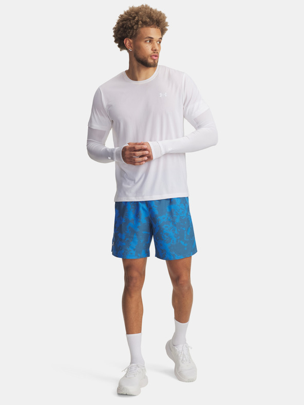 Under Armour Herren-Shorts Under Armour UA LAUNCH 7" PRINT SHORTS-BLU