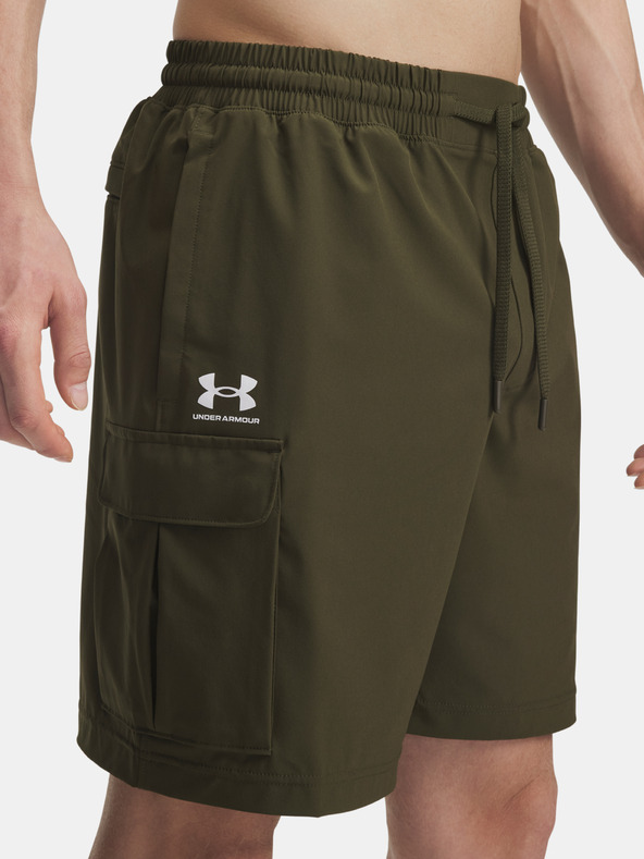 Under Armour Herren Shorts Under Armour UA Vibe Woven Cargo Short-GRN