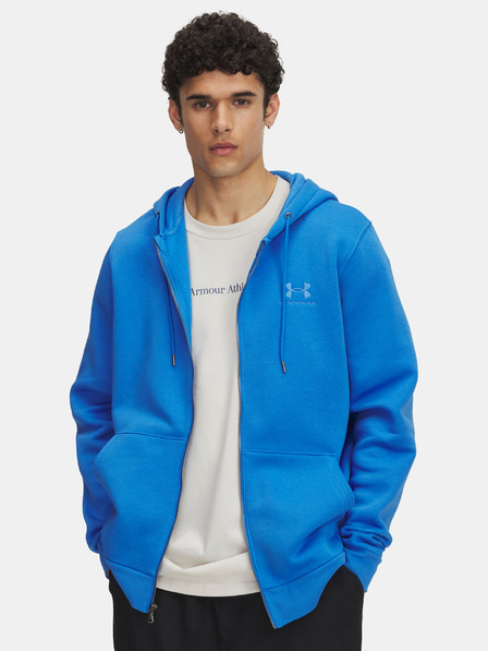 Under Armour Herren Sweatshirt Under Armour UA Icon Fleece FZ Hood-BLU