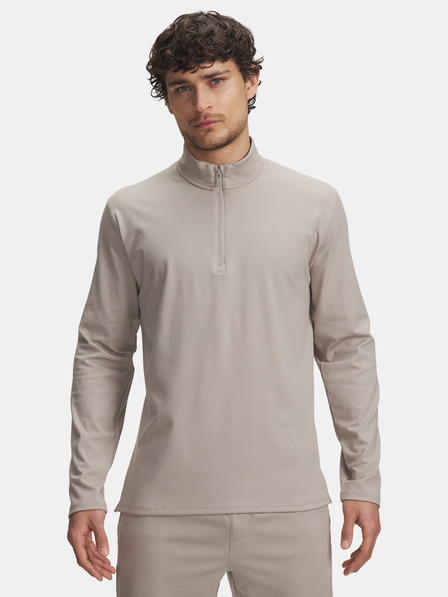 Under Armour Herren T-Shirt Under Armour UA Meridian 1/4 Zip-BRN