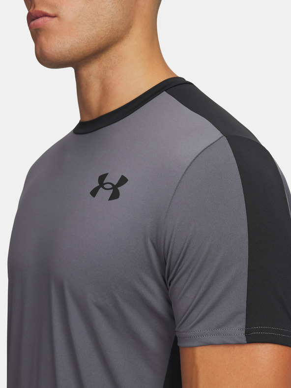 Under Armour Herren T-Shirt Under Armour UA HG Wordmark SS-GRY