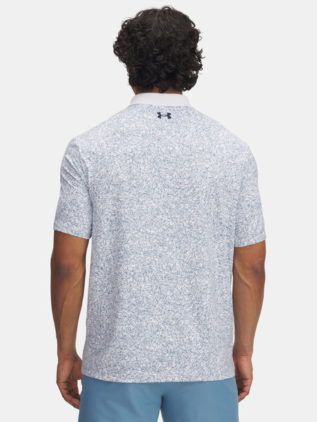 Under Armour Herren T-Shirt Under Armour UA Matchplay Printed Polo-WHT