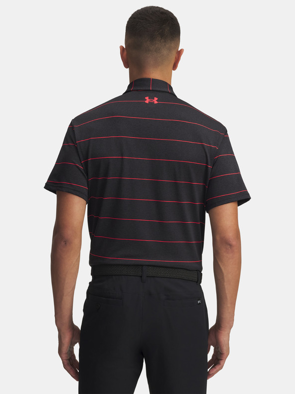Under Armour Herren T-Shirt Under Armour UA Playoff 3.0 Stripe Polo-BLK