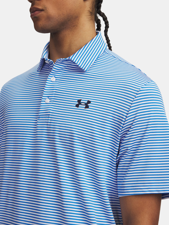 Under Armour Herren T-Shirt Under Armour UA Playoff 3.0 Stripe Polo-BLU