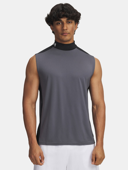 Under Armour Herren Tank Top Under Armour UA HG Wordmark SL-GRY