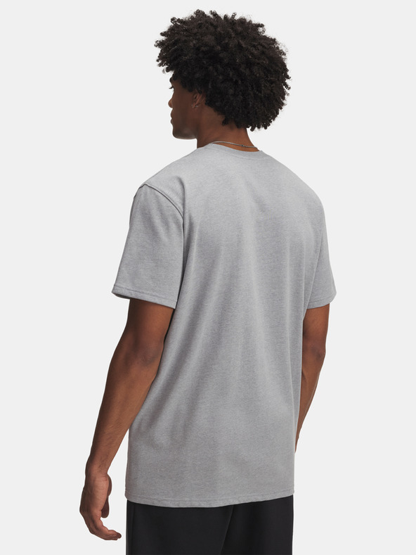 Under Armour Herren T-Shirt Under Armour Curry Hvyweight Logo Tee-GRY