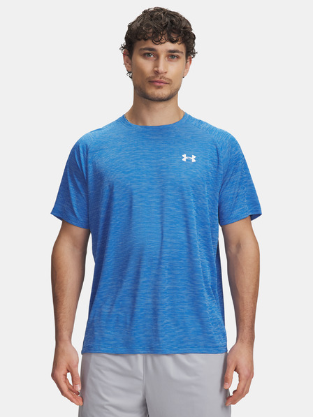 Under Armour Herren T-Shirt Under Armour UA Tech Textured SS-BLU