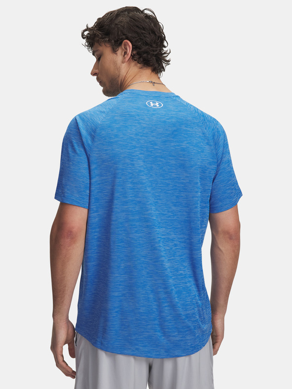 Under Armour Herren T-Shirt Under Armour UA Tech Textured SS-BLU