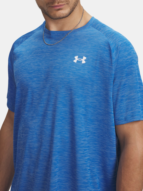Under Armour Herren T-Shirt Under Armour UA Tech Textured SS-BLU