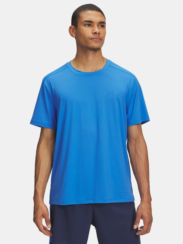 Under Armour Herren T-Shirt Under Armour UA LAUNCH ELITE SHORTSLEEVE-BLU