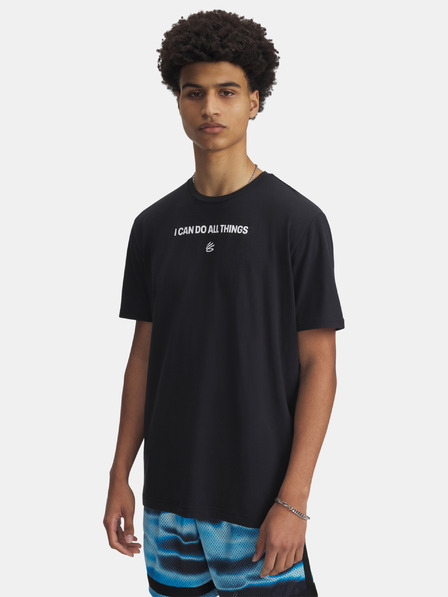 Under Armour Herren T-Shirt Under Armour Curry Playable Tee 2-BLK
