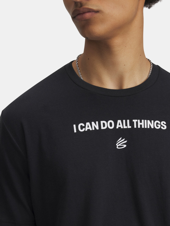 Under Armour Herren T-Shirt Under Armour Curry Playable Tee 2-BLK