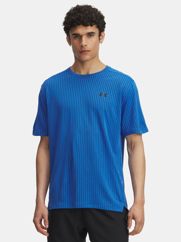 Under Armour Herren T-Shirt Under Armour UA Tech Vent Jacquard-BLU