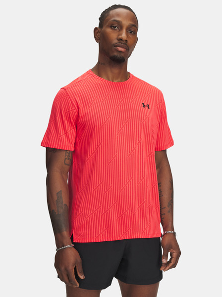 Under Armour Herren T-Shirt Under Armour UA Tech Vent Jacquard-RED