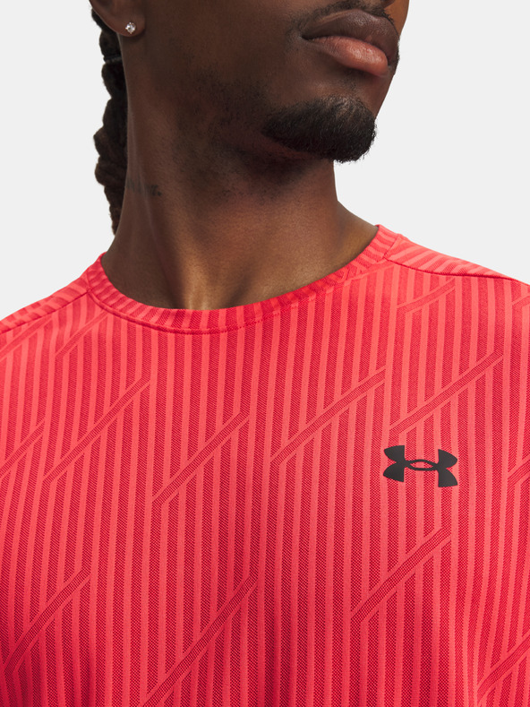 Under Armour Herren T-Shirt Under Armour UA Tech Vent Jacquard-RED