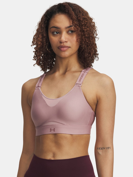Under Armour Damen Sport-BH Under Armour UA Infinity High 2.0 Bra-PNK
