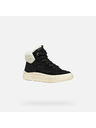 Geox Schwarze Mädchen-Sneaker Geox Laquinny WPF