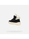 Geox Schwarze Mädchen-Sneaker Geox Laquinny WPF