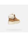 Geox Braune Mädchen-Sneaker Geox Laquinny WPF