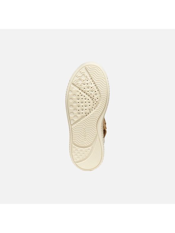 Geox Braune Mädchen-Sneaker Geox Laquinny WPF