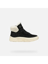 Geox Schwarze Mädchen-Sneaker Geox Laquinny WPF