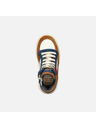 Geox Hellbraune Jungen-Sneaker Geox Theleven