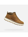 Geox Hellbraune Herren-Stiefelette Geox Granito + Grip