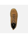 Geox Hellbraune Herren-Stiefelette Geox Granito + Grip