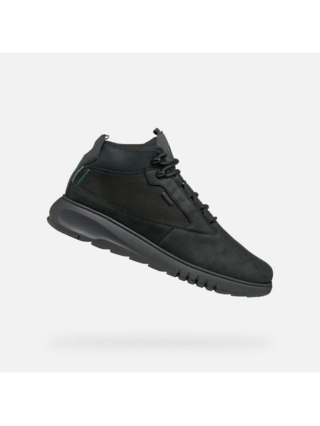 Geox Schwarz Herren Geox Aerantis 4X4 Stiefelette Abx