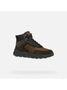 Geox Dunkelbraune Herren-Stiefelette Geox Spherica 4X4 ABX