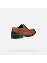 Geox Hellbraune Herren Business-Schuhe Geox Barberigo