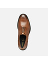 Geox Hellbraune Herren Business-Schuhe Geox Barberigo