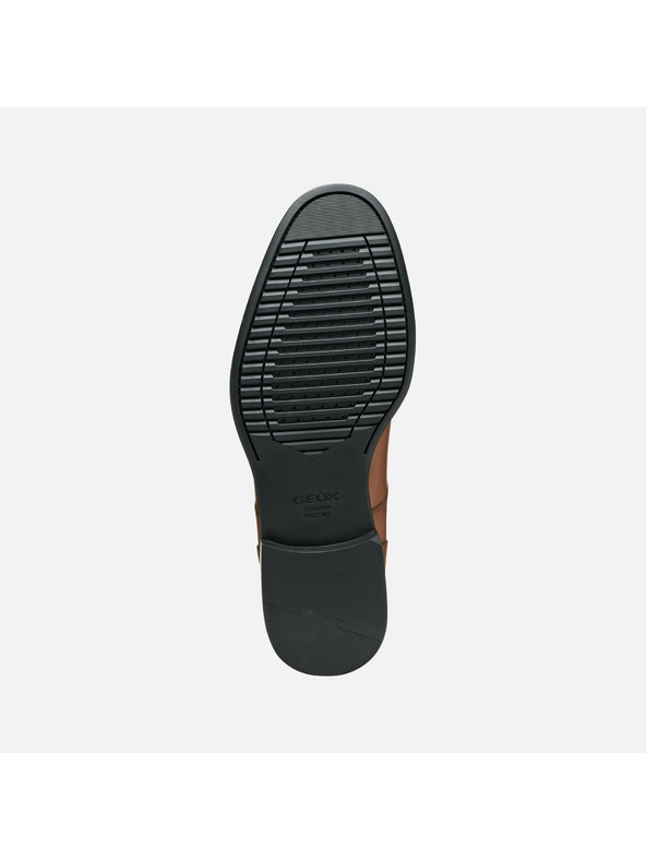 Geox Hellbraune Herren Business-Schuhe Geox Barberigo