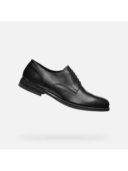 Geox Schwarze Herren Business-Schuhe Geox Barberigo