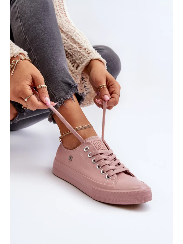 BIG STAR SHOES Klassische Damen-Sneaker Big Star rosa