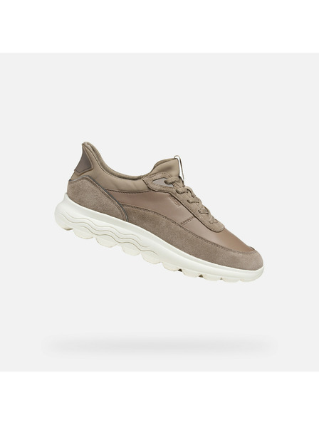 Geox Beige Damen-Sneaker Geox Spherica Plus