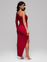 Edoti Maxi-Kleid GRACE - dunkelrot