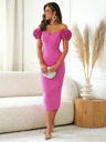 Edoti MIRABELA Midi-Kleid - rosa