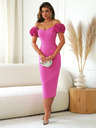 Edoti MIRABELA Midi-Kleid - rosa