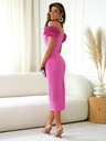 Edoti MIRABELA Midi-Kleid - rosa