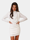 Edoti SHIRA Mini-Kleid - creme